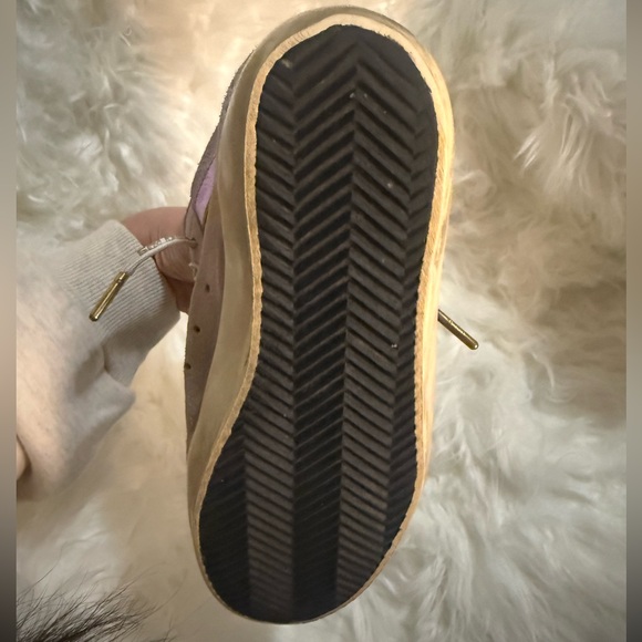 Golden Goose Women's Lavender High-Top Sneakers size 35! 💜💛 - Picture 10 of 16